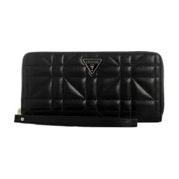Guess Black Edita Quilted Zip Around Wallet-picture-19
