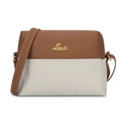Lavie Ellen Off White Color Block Leather Small Cross Body Bag-38