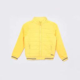 Fame Forever by Lifestyle Kids Yellow Quilted Full Sleeves Jacket-picture-21