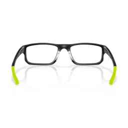 Oakley Black Rectangular Eye Frames for Men image 3