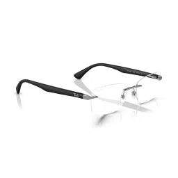 Ray-Ban Gunmetal Rectangular Unisex Eye Frames image 3
