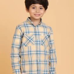 Tales & Stories Boys Beige Cotton Shirt-picture-27