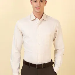 Allen Solly Sport Men Solid Spread Collar Pure Cotton Formal Shirt-picture-27