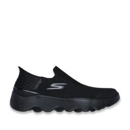 Skechers Men's GO WALK MASSAGE FIT - CURRENT Black Walking Shoes-image-25