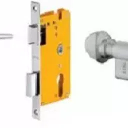 Dorset 60 mm Lever Handle Lock Set With Knob and Key Cylinder Stainless Steel ML LET-5