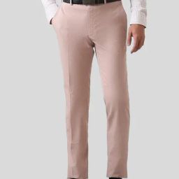 Raymond Pink Slim Fit Texture Trousers-picture-12