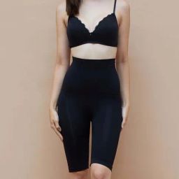 Ginger By Lifestyle Black Cotton Regular Fit Shapewear-picture-16