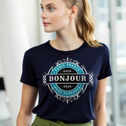 DressBerry Women Typography Printed Extended Sleeves Bio Finish Pockets Slim Fit T-shirt-picture-44