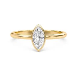 SHINE ETERNAL Lab Grown 18k (750) Yellow Gold Rings for Women-image-61