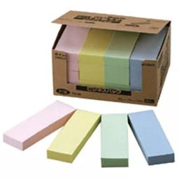 NICHIBAN Point Memo Business Pack Recycled Paper 25x75 mm, FB-2K (100 Sheets x 20 Books)-image-64