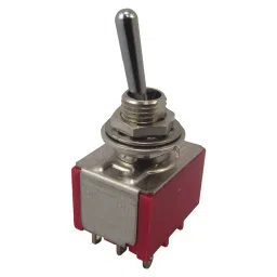 MULTICOMP PRO Toggle Switches SWITCH, 3PDT, 5A, 120VAC, 1M31T1B5M1QE-0