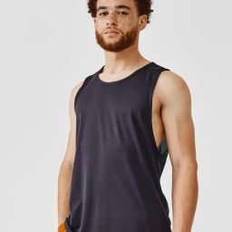 Kalenji By Decathlon Black Slim Fit Tank Tee-image-44
