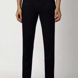 Van Heusen Navy Cotton Slim Fit Jeans-image-75