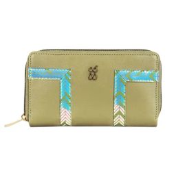 Baggit Green Small Zip Around Wallet for Women-image-88