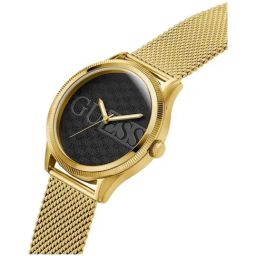 Guess Reputation Men Black Round Dial Analog Watch - GW0710G2 image 3
