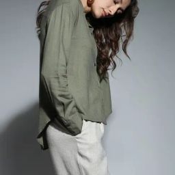 Vero Moda Sage Green Regular Fit Shirt-image-59