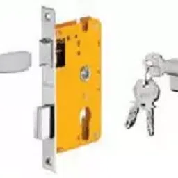Dorset 70 mm Lever Handle Lock Set With Both Side Key Cylinder Stainless Steel ML ST-image-52