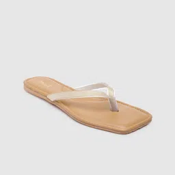 Inc 5 Women Glitter Embellished T-Strap Flats-25