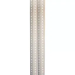 Menage 36 Inch Metal Ivory Slotted Angle-image-58