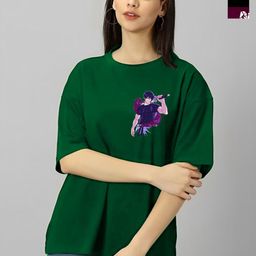 Kushi Flyer Women Typography 2 Printed Applique T-shirt-image-95