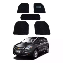 Auto Pearl DB7M57 PVC and Plastic Standard Mat for Chevrolet Uva 2005-2015 (Black)-image-87