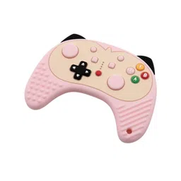 Joy Buzz Gaming Remote Shape Teething Toy - Pink-image-24