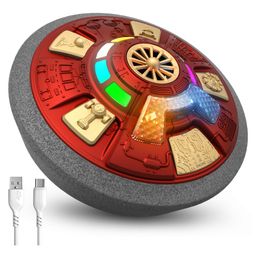 Mirana C-Type USB Rechargeable LED Hover Air Football  -Proto Red-16