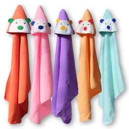 JARS Collections  Hooded Blanket Animal Patch Pack of 5  Multicolor-image-54