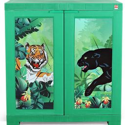 Cello Novelty Compact Mowgli Kids Plastic Cupboard, Junglegreen-image-28