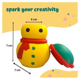craftopedia CraftopediaPaint Your Own Planter - Snowman image 3