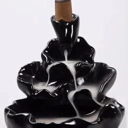 CRAFTAM Black Smoke Backflow Fountain With 1 Scented Cone-picture-28