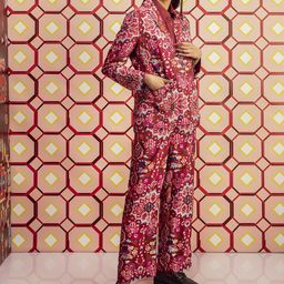 BETRUE Women Conversational Embroidered Printed Lapel Collar Jacket-image-62
