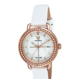 Swiss Eagle Women White Analogue Watch-image-22