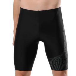 Speedo Black Regular Fit Printed Sports Shorts-picture-20