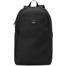 Puma Black Solid Laptop Backpack-image-6