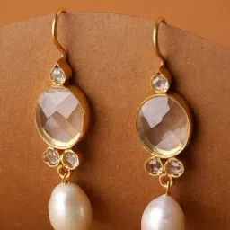 Fabindia Silver Dangler Earrings for Women-image-92