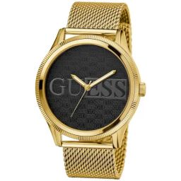Guess Reputation Men Black Round Dial Analog Watch - GW0710G2 image 4