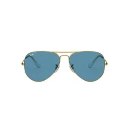 Ray-Ban 0RB3025 Light Blue Polarized Icons Aviator - 58 mm-image-59