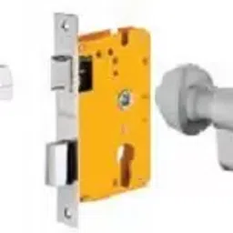 Dorset 70 mm Lever Handle Lock Set With Coin and Knob Cylinder ML LIA SC-44