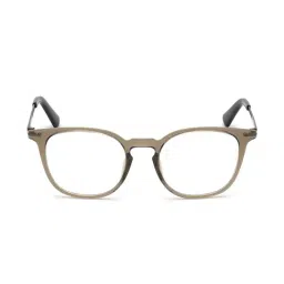 Diesel Brown Square Eye Frames for Men-picture-12