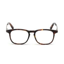 Diesel Brown Square Eye Frames for Men-image-82