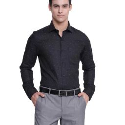 Turtle Black Printed Shirt-image-59