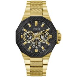 Guess Indy Men Black Round Dial Analog Watch - GW0636G2-37