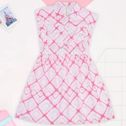 Pantaloons Junior Girls Pink Dress-image-112
