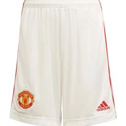 Adidas Kids Off White Striped Shorts-image-23