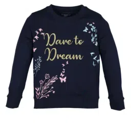 Plum Tree Kids Navy Embellished Sweatshirt-image-54