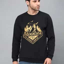 Rigo Black Round Neck Sweatshirt-picture-32