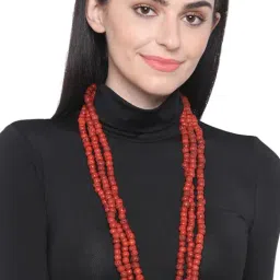 Imli Street Red & Black Necklace-53