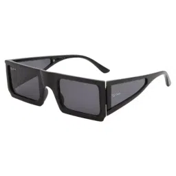 Ted Smith Black Shield UV Protection Unisex Sunglasses-image-39