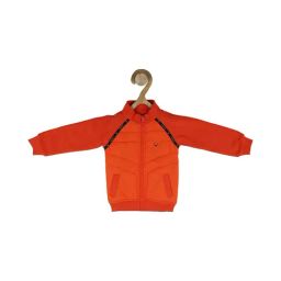 allen solly junior Allen Solly Kids Orange Solid Full Sleeves Sweatshirt-picture-21